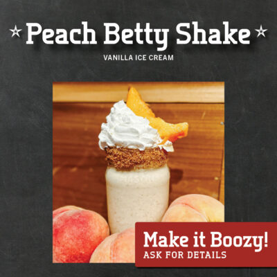 Peach Betty Shake Special