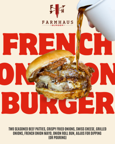 French Onion Burger 20206